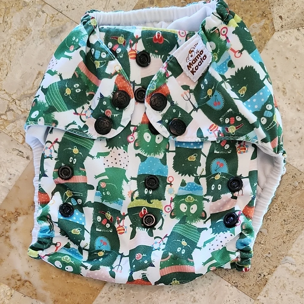 3 Colorful Cloth Diaper Covers